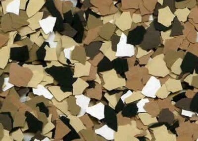 Concrete Coating Chip Flake Color