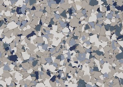 Concrete Coating Chip Flake Color