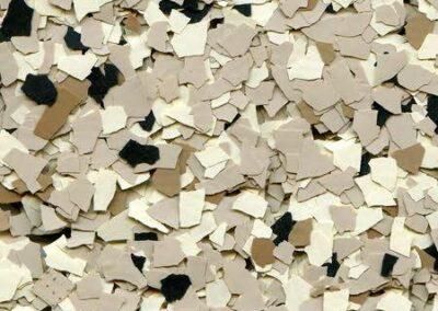 Concrete Coating Chip Flake Color